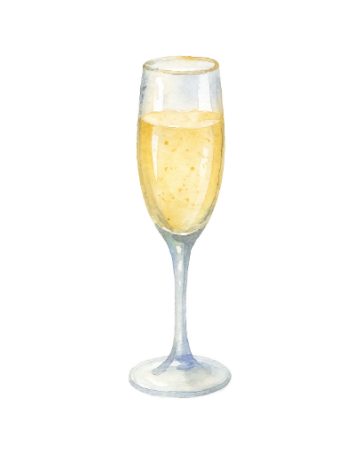 champagne illustration riviera patisserie monaco