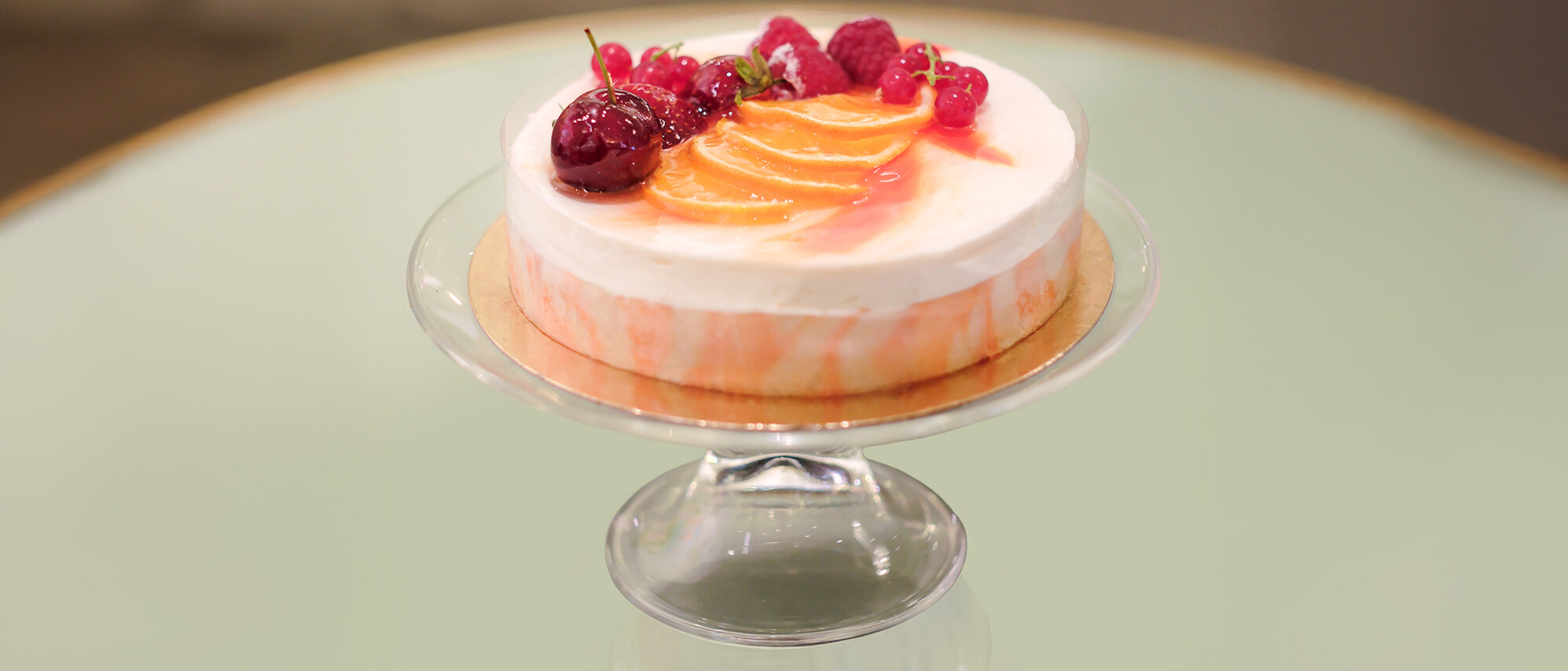 gateau patisserie riviera 1955 fruits