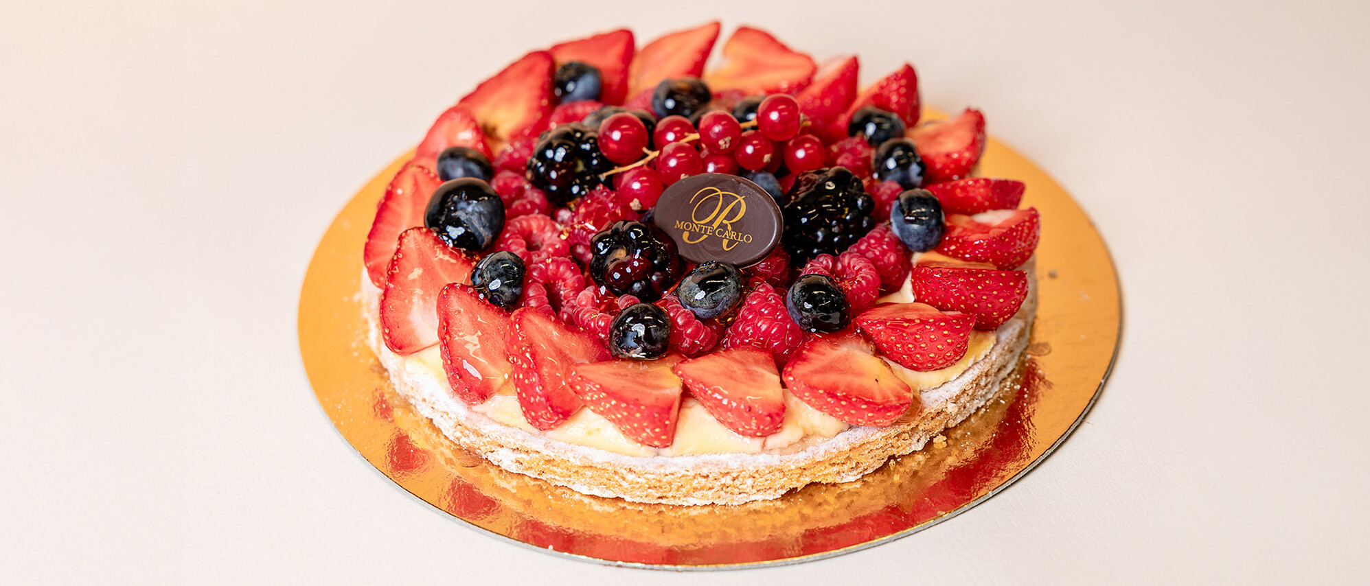 riviera fraisier charlotte creme patisserie