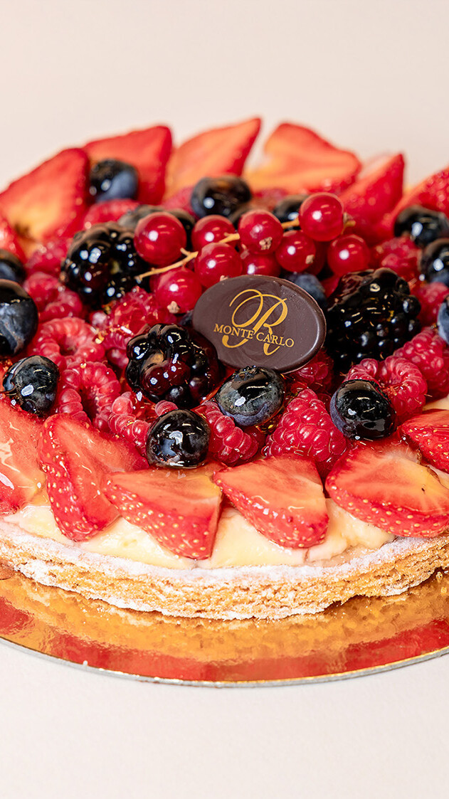 riviera fraisier charlotte creme patisserie