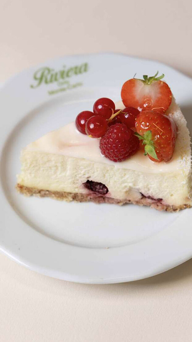 riviera sucrerie gateau cheesecake fruits